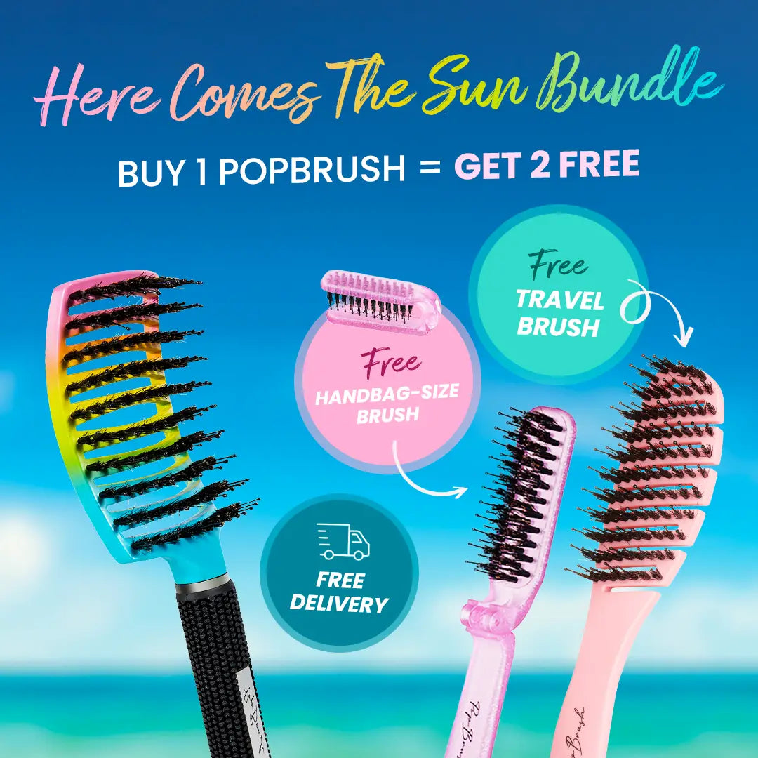 OUR ANTI-BREAKAGE DETANGLING BRUSHES