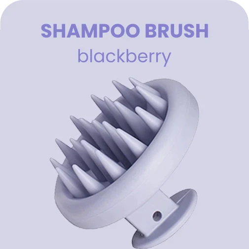 SHAMPOO BRUSH - Blackberry