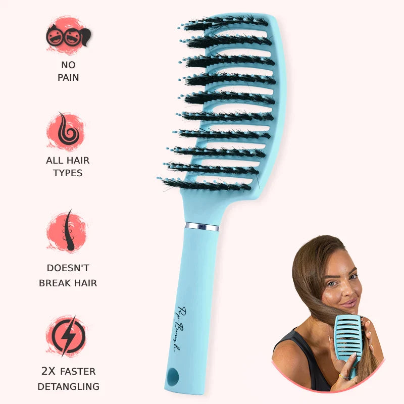 ANTI BREAKAGE DETANGLING HAIR BRUSH - Number 2