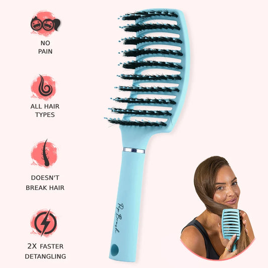 ANTI-BREAKAGE DETANGLING HAIR BRUSH - Number 2
