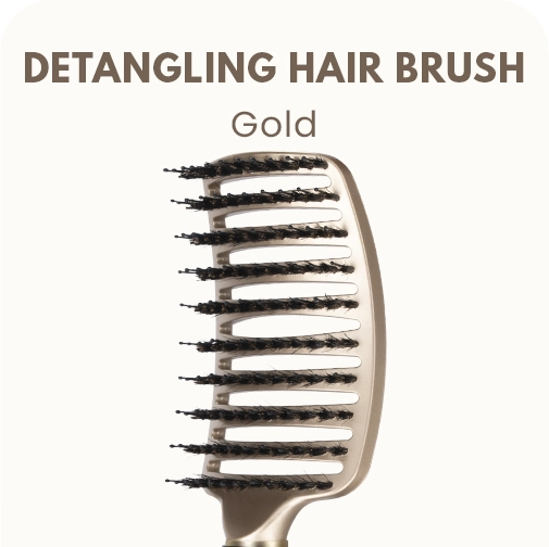 A MAGIC DETANGLING HAIR BRUSH