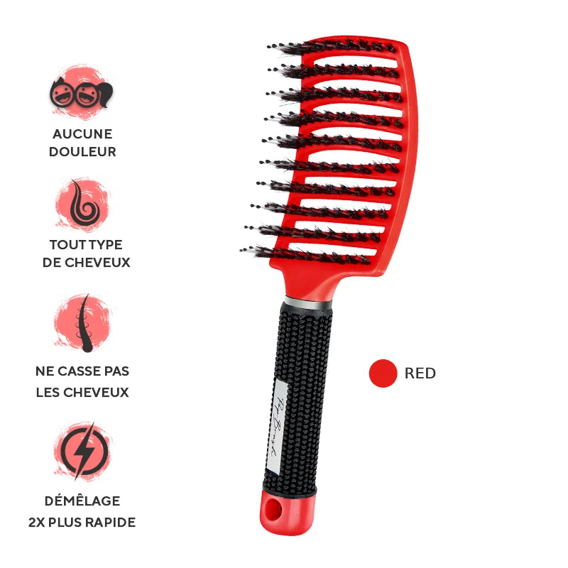 ANTI BREAKAGE DETANGLING HAIR BRUSH