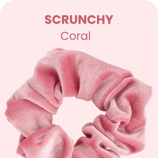 SCRUNCHY - Coral