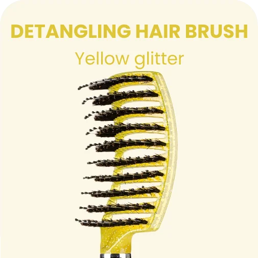 A MAGIC DETANGLING HAIR BRUSH