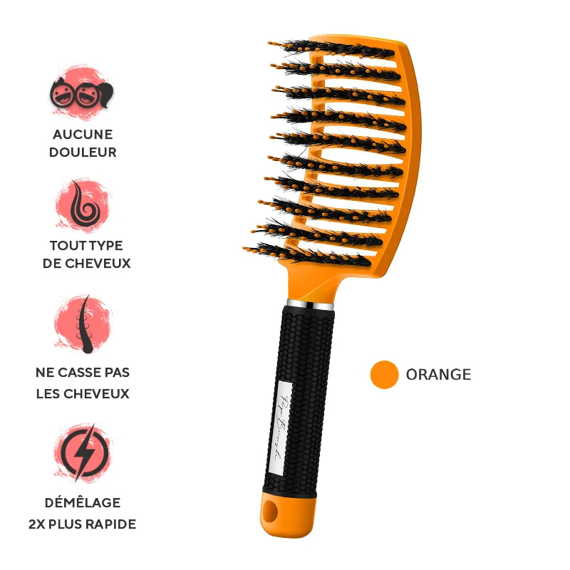 ANTI BREAKAGE DETANGLING HAIR BRUSH