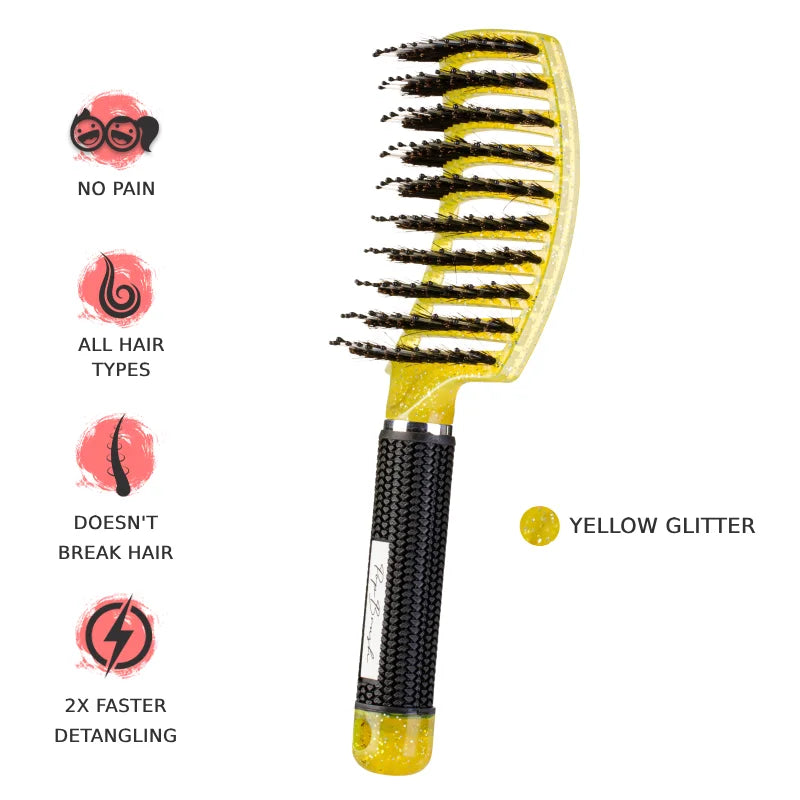ANTI BREAKAGE DETANGLING HAIR BRUSH