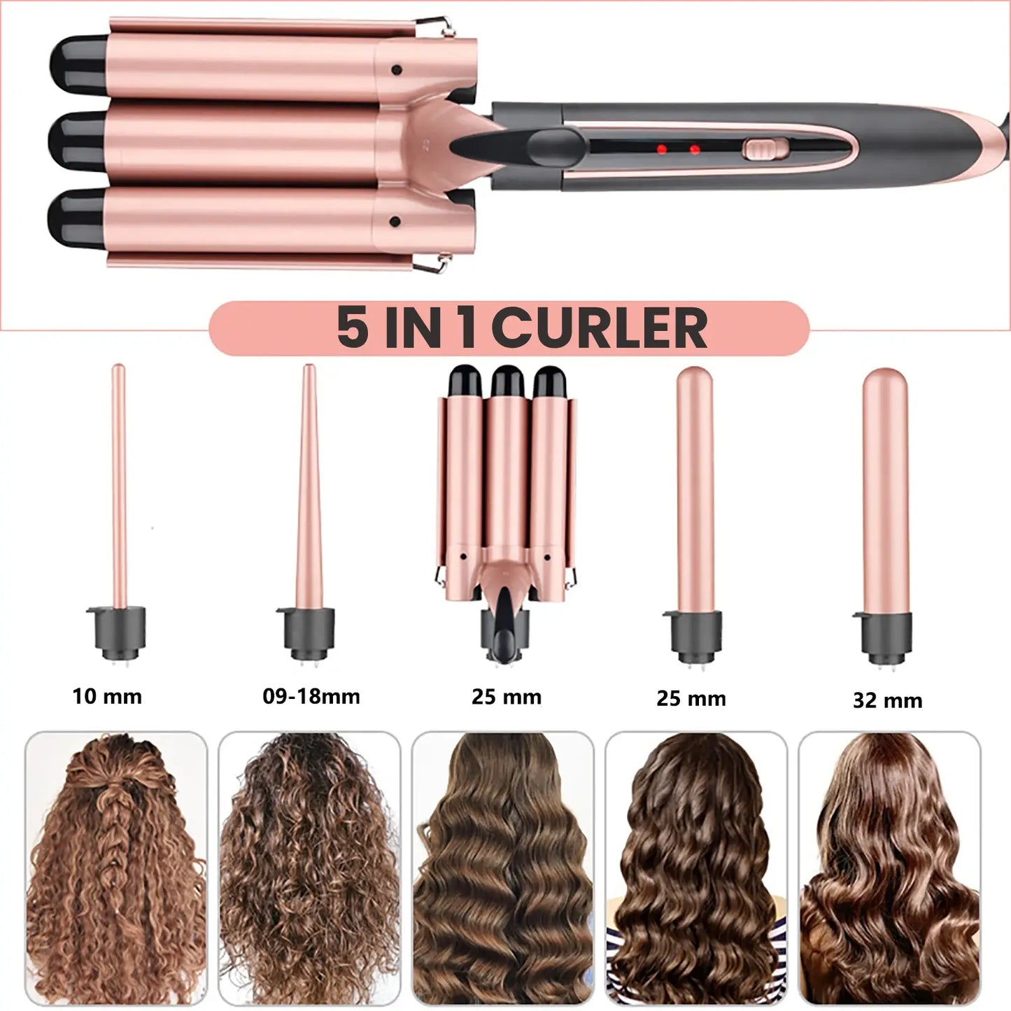 5 in 1  curler