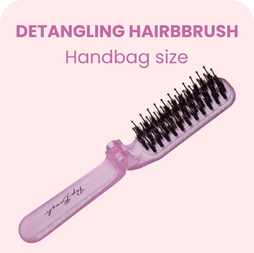 Handbag-Sized Detangling Hairbrush