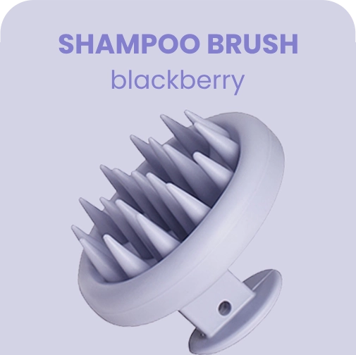 SHAMPOO BRUSH - Caramel