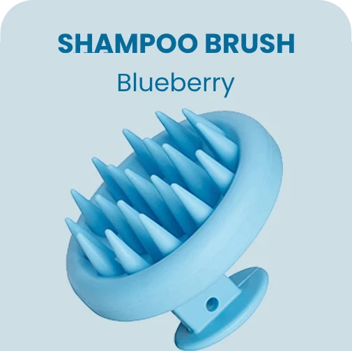 SHAMPOO BRUSH - Cherry