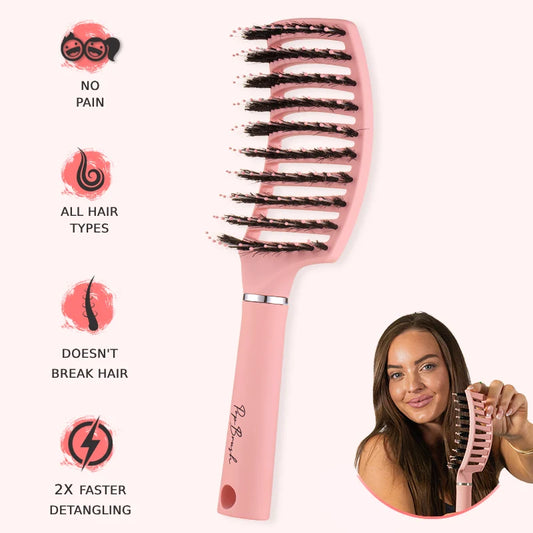 ANTI-BREAKAGE DETANGLING HAIR BRUSH - Number 2