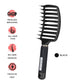 ANTI BREAKAGE DETANGLING HAIR BRUSH - BLACK NOVEMBER