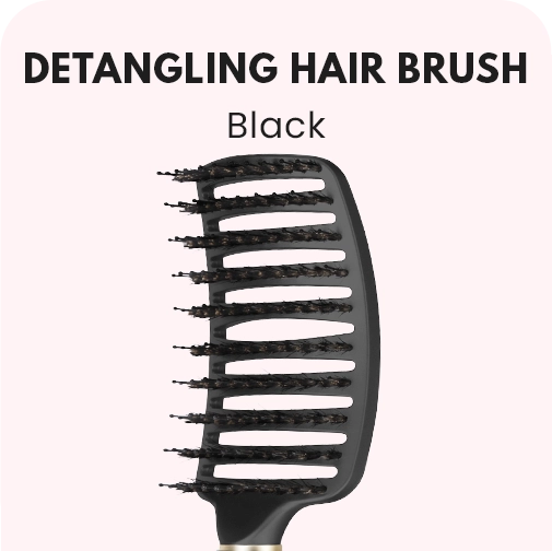 SCREAM FREE DETANGLING HAIR BRUSH - Pink