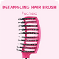 SCREAM FREE DETANGLING HAIR BRUSH - Pink