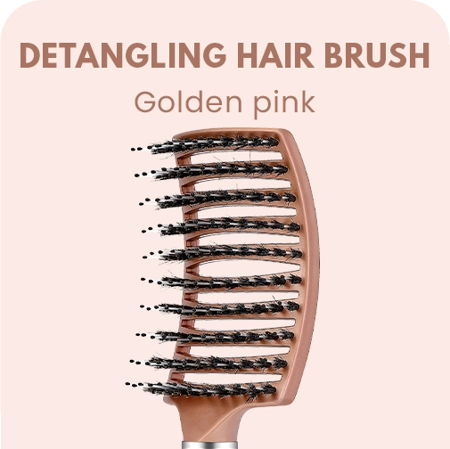 SCREAM FREE DETANGLING HAIR BRUSH - Pink