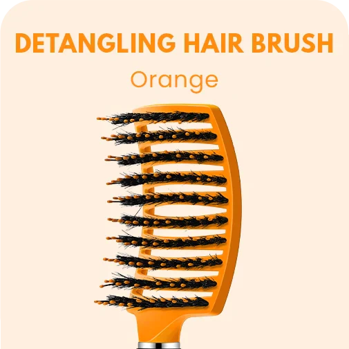 SCREAM FREE DETANGLING HAIR BRUSH - Pink