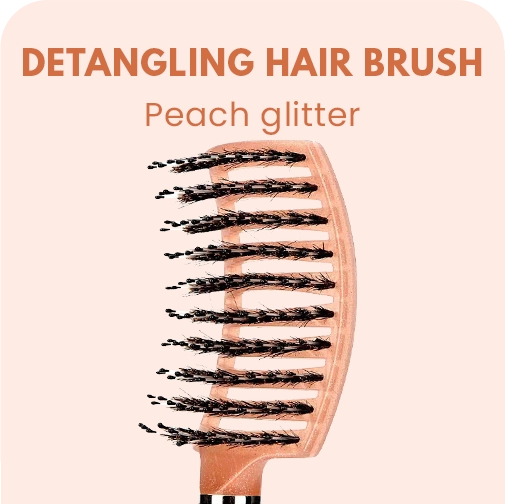 SCREAM FREE DETANGLING HAIR BRUSH - Pink