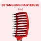 SCREAM FREE DETANGLING HAIR BRUSH - Pink