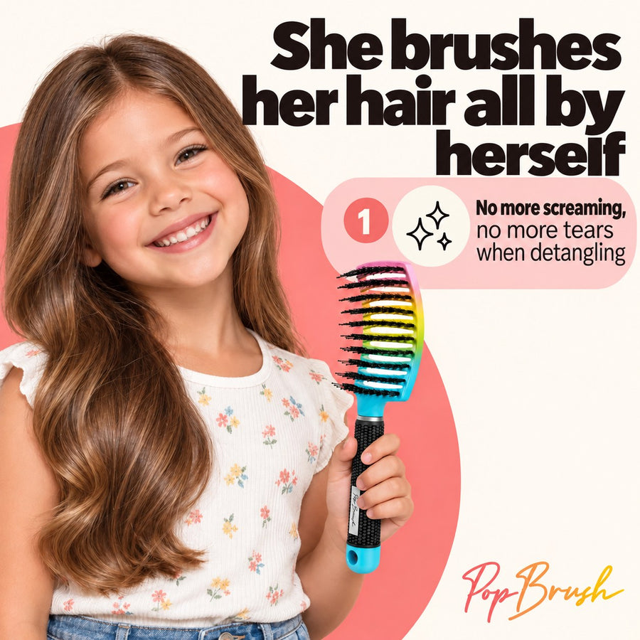 Popbrush detangling brush, image 8