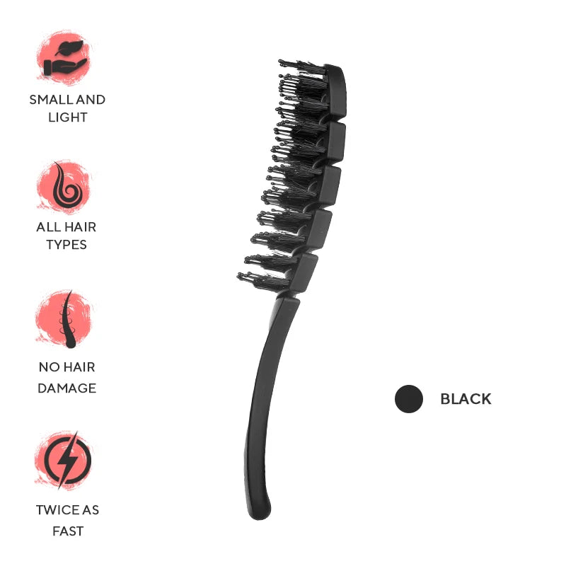 TRAVEL-SIZED DETANGLING BRUSH